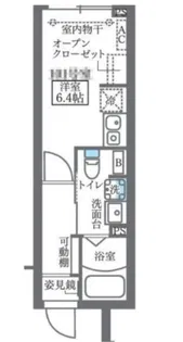 COCOCUBE板橋本町【5階】の間取り