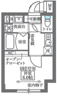 COCOCUBE板橋本町【1階】の間取り