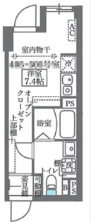 COCOCUBE板橋本町【4階】の間取り