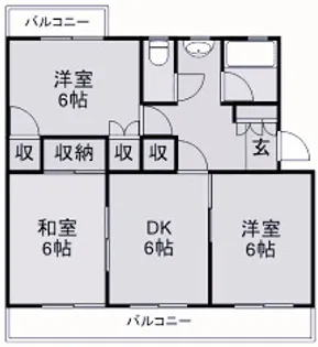 第2阿波ビル【207号室】の間取り
