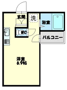 グランドハイツ【305号室】の間取り