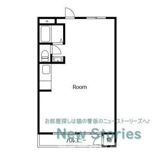 ヒューマンスペースⅡ【602号室】の間取り