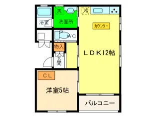 アップフィールド富田橋【101号室】の間取り