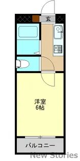 カーサシエル【3階】の間取り