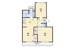 ハイツ福寿園Ⅰ【308号室】の間取り