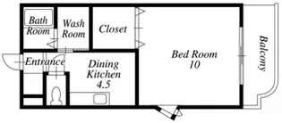 コパンジャンティ原【1階】の間取り