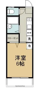 エクラ・ドゥース【205号室】の間取り