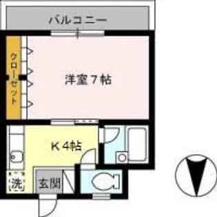 ルミナスコート【2階】の間取り