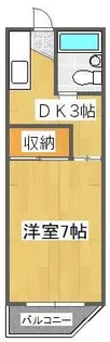 セグラ南昭和【4階】の間取り