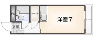 希林館【303号室】の間取り