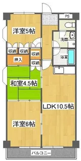 第14柴田マンション【2階】の間取り