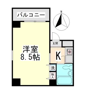 チェリーガーデン国玉【1階】の間取り