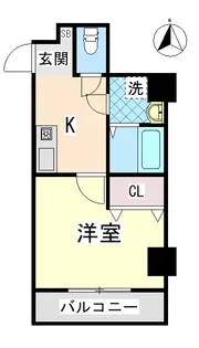 ラムール六甲山ノ手【1階】の間取り