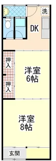 高匠マンション【2階】の間取り