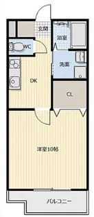 コパンジャンティ原【306号室】の間取り