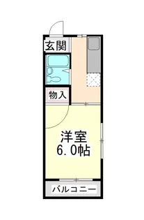 サンリッチハイツ【4階】の間取り