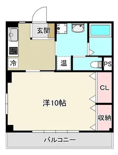 シュール南佐古【1階】の間取り