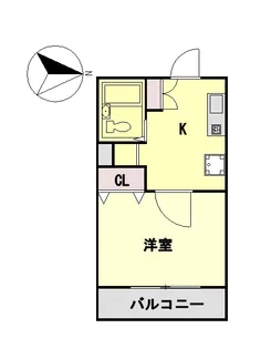 メルヘンⅡ【401号室】の間取り