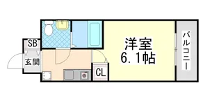 アクロス神戸住吉ステーションフロント【402号室】の間取り