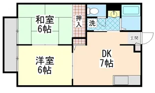 カマラード【4階】の間取り