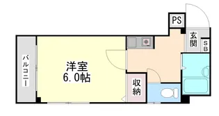 ルミエールUOZAKI【2階】の間取り