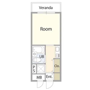 フレンズ王子公園【3階】の間取り