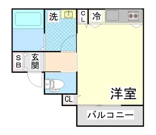 グランメール中原通【3階】の間取り