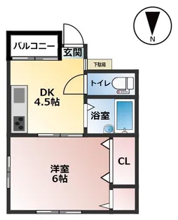 レイワハイツ【302号室】の間取り