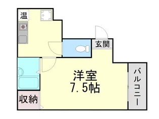 ハイツ村上Ⅰ【3階】の間取り