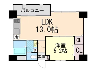 Duke御影【1階】の間取り