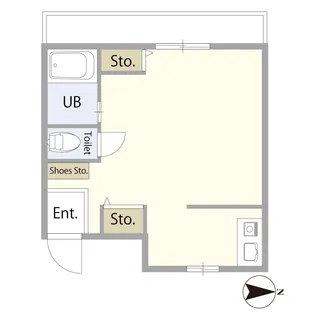 石町ハイツ【3階】の間取り