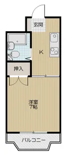 ピース・クラージュA【402号室】の間取り