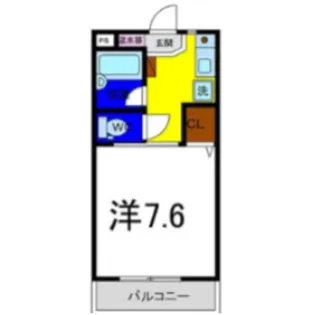 アメニティ・ロード【3階】の間取り