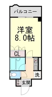 メゾン・ド・アネット【4階】の間取り