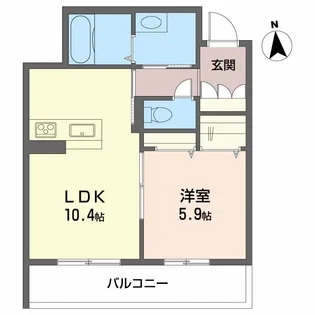 べレオシンフォニー【2階】の間取り