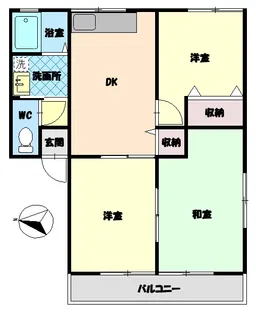池田ハイツ【C11号室】の間取り