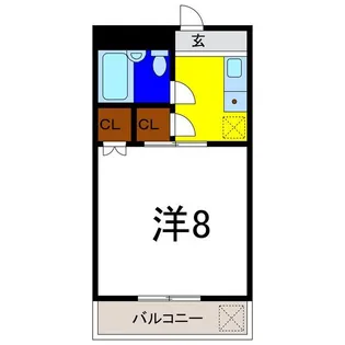 アンビロン 【3E号室】の間取り