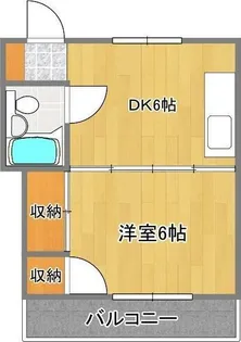 シティコーポ宝仙【5階】の間取り