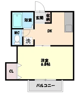 セジュールMIYA【2階】の間取り