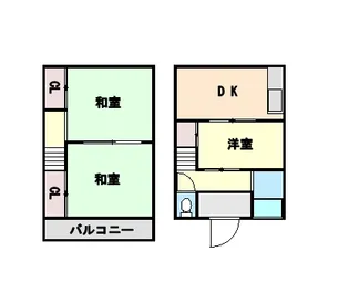 リーベルハイム【102号室】の間取り