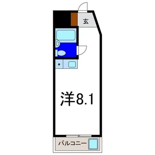 エクセレントヘイワ【306号室】の間取り
