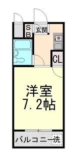 シティング六甲第一マンション【3階】の間取り