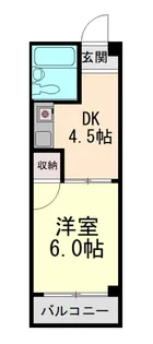 サンシャイン王子【4階】の間取り