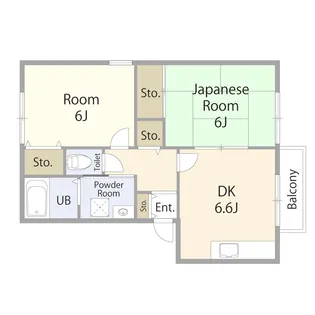 パセオ六甲 【1階】の間取り