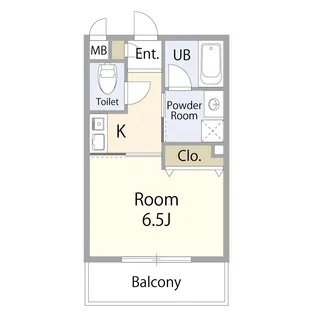 マイコート六甲Ⅰ【305号室】の間取り