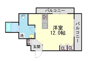 甲南オーキッド【3階】の間取り