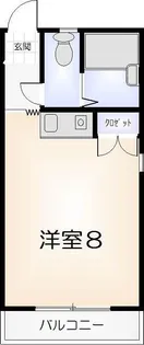 スプリングハイツイースト【201号室】の間取り