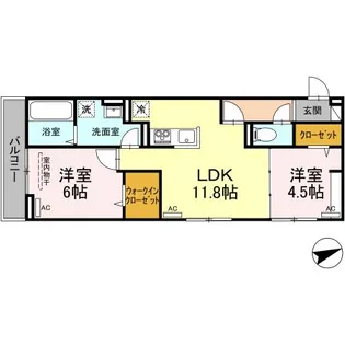 パシャYz【2階】の間取り