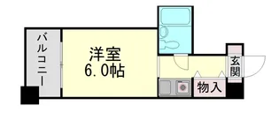 ラ・セーヌ六甲【2階】の間取り