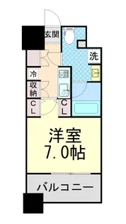 アーバネックス神戸六甲【7階】の間取り